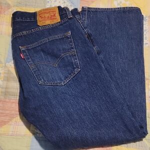 Levi's Blue Straight Jeans Classic Style